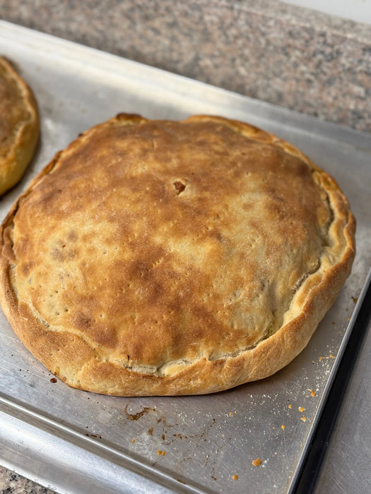 Vegetarian Spinach Pie (Sicilian Scacciata) | 2 kg. (8 portions x 250 gr.) Don Arancini